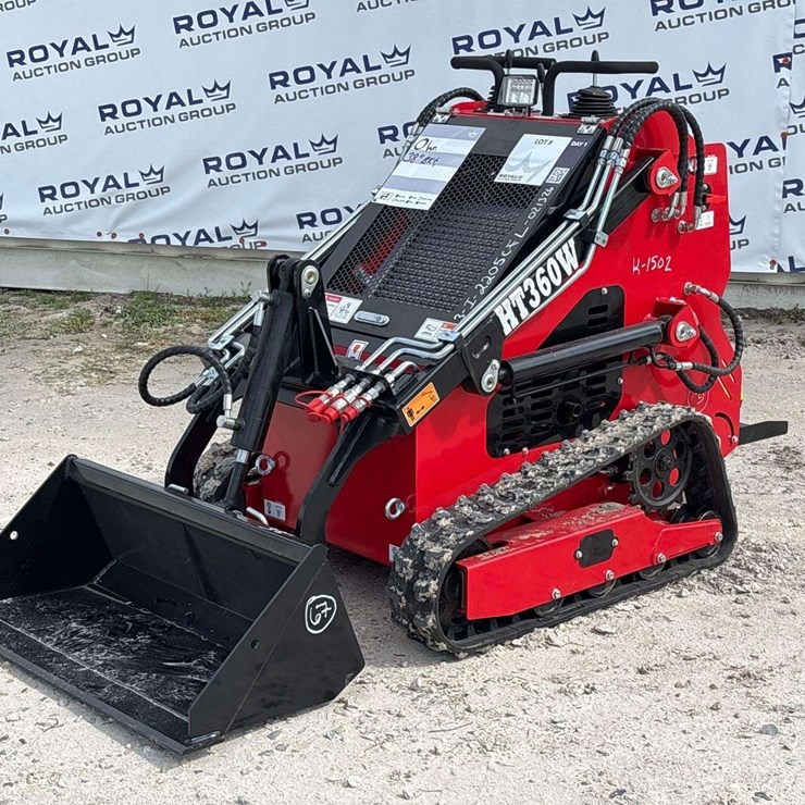 2025 HT360W Mini Walk-Behind Track Loader Skid Steer