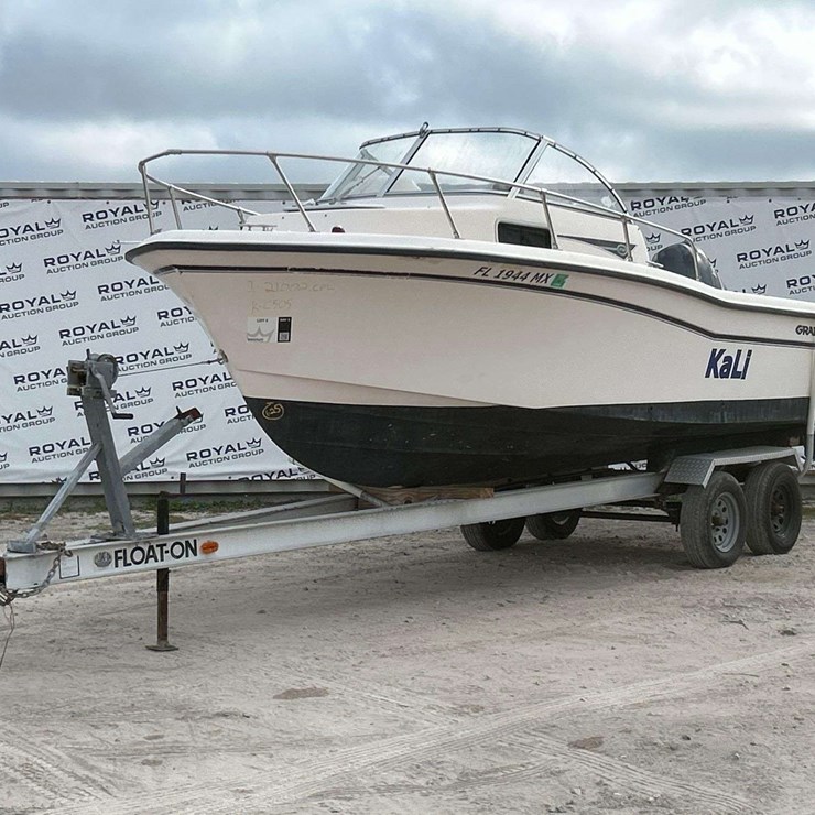 2005 20 Ft. Grady-White Boat with 25 Ft. Float-On T/A Boat Trailer