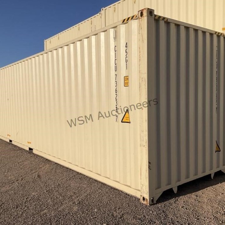 40FT HIGH-CUBE STORAGE CONTAINER