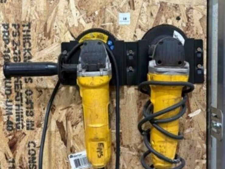 2---dewalt-grinders-w/-wall-mounts-image-1