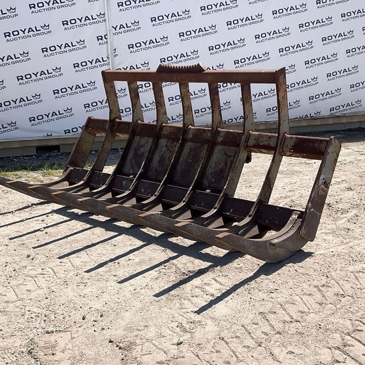 Volvo 10ft Loader Rake Attachment