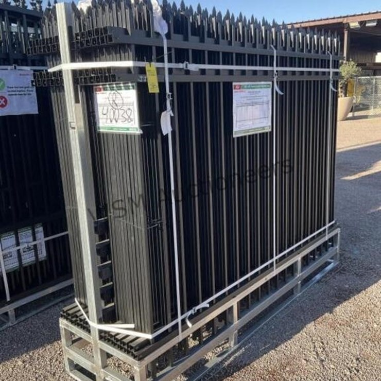 KJ K0608-22 8FT X 6FT STEEL SITE FENCING