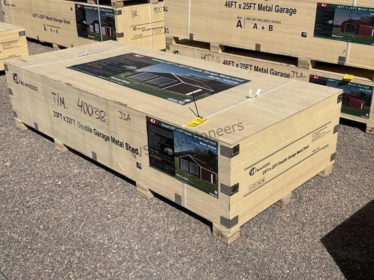 kj-k2223g-23ft-x-22ft-double-garage-metal-shed-image-2