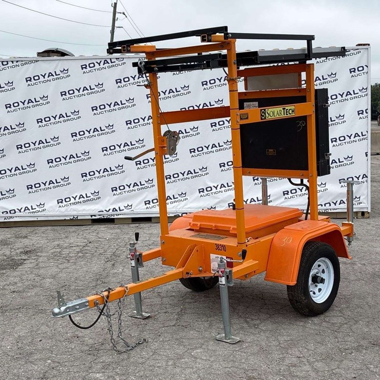 2023 SolarTech Silent Advisor FD-304 Towable Solar Speed Limit Board