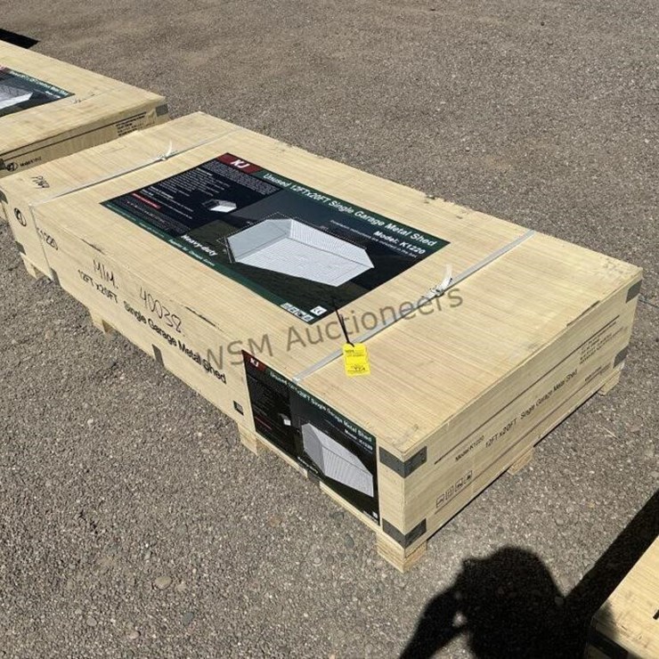 LJ K1220 12FT X 20FT SINGLE GARAGE SHED