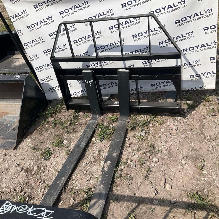 Kivel 48in Forks and Frame Skid Steer Attachment