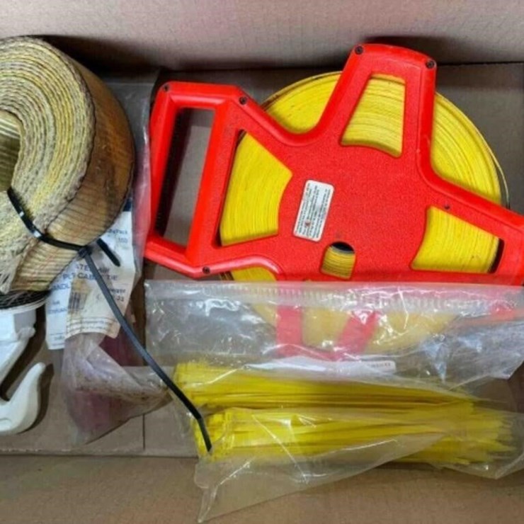 ASSORT OF STRAP, ZIP TIES, HOOK ETC.