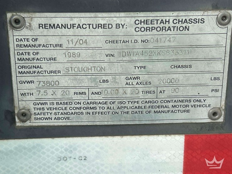 1989-cheetah-chassis-corp-40ft.-36-ton-t/a-container-trailer-image-6