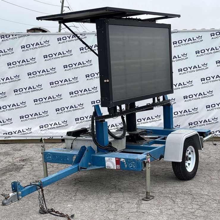 2018 SolarTech Silent Messenger Towable Solar Message Board