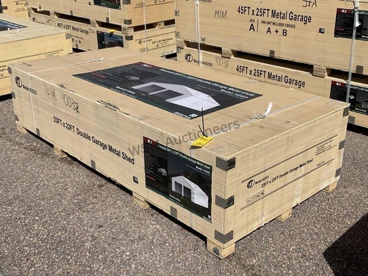 kj-k2223-23ft-x-22ft-double-garage-metal-shed-image-2