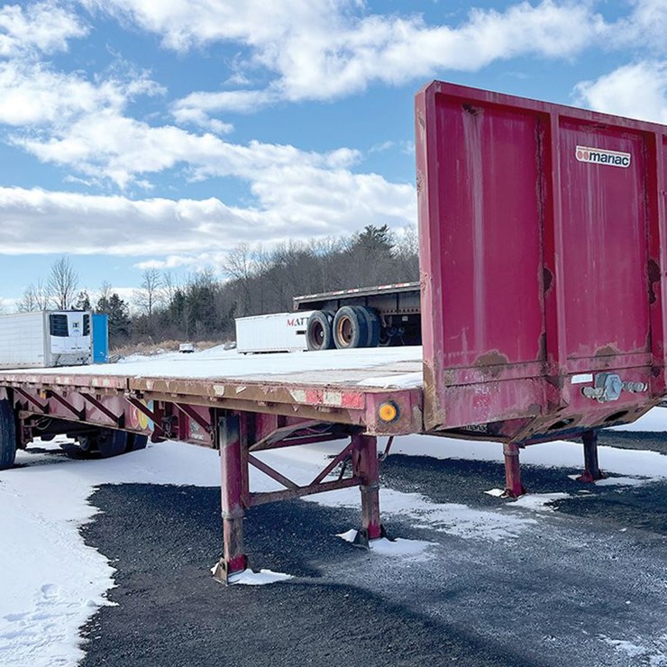 2012 MANAC EXTENDABLE FLATBED