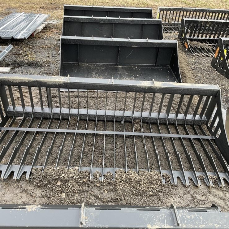 2025 Pabreak Skid Steer Rock Bucket (NEW)