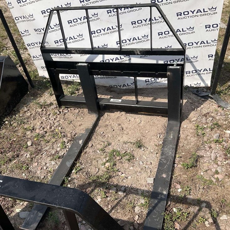 Kivel 48in Forks and Frame Skid Steer Attachment