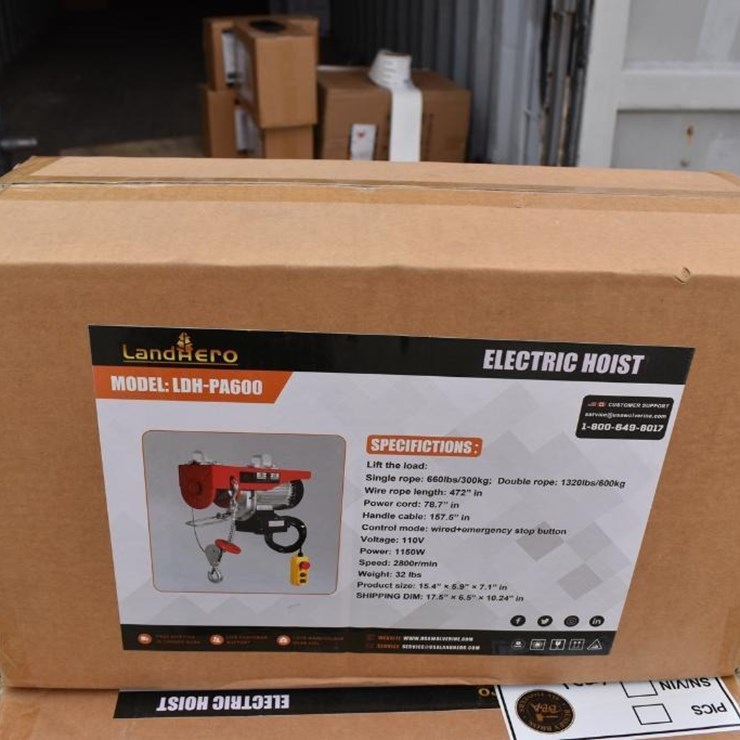 LANDHERO ELECTRIC HOIST 43427