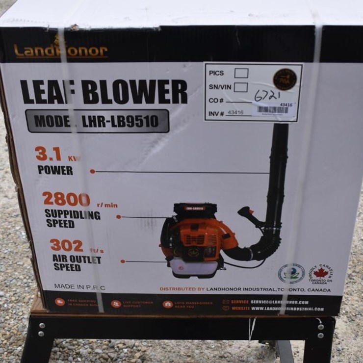 LANDHONOR BACKPACK BLOWER 43416