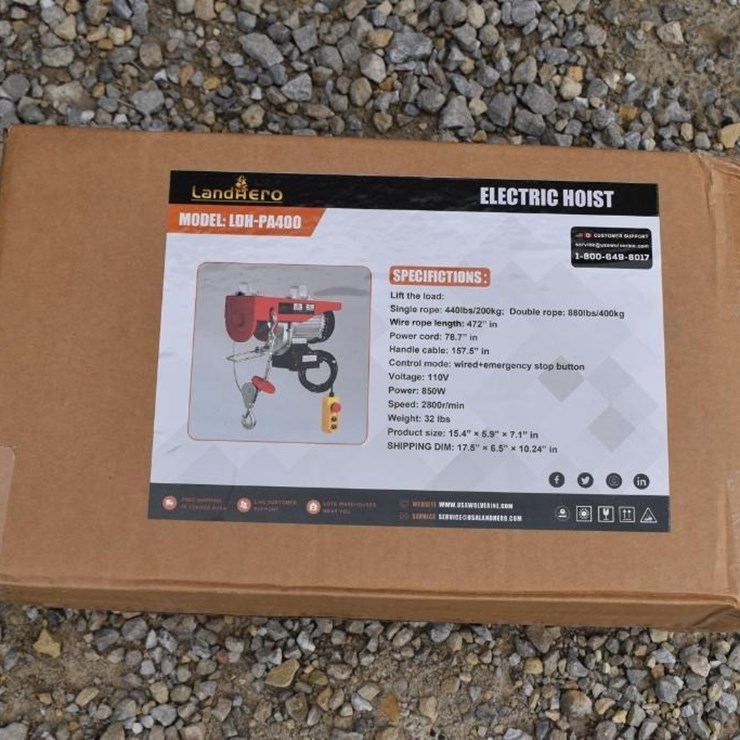 LANDHERO ELECTRIC HOIST 43431