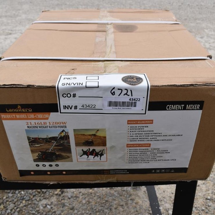 LANDHERO CEMENT MIXER 43422