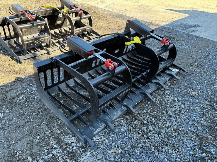 wildcat-78"-skid-steer-skeleton-grapple-with-teeth-image-1