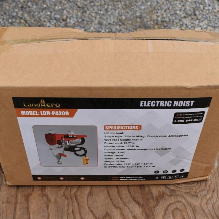 LANDHERO ELECTRIC HOIST 43430