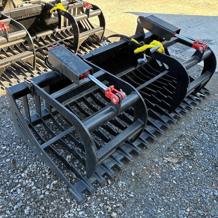 Wildcat 72" Skid Steer Skeleton Grapple