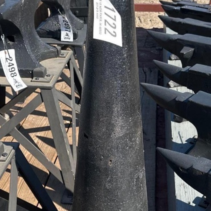 1722 -49" x 12" BLACKSMITH CONE - FROM THE HARLAN BEER ESTATE