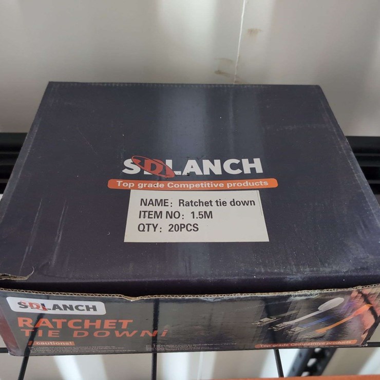 (20 PCs) Sdlanch Rachet Tie Down - 1.5M