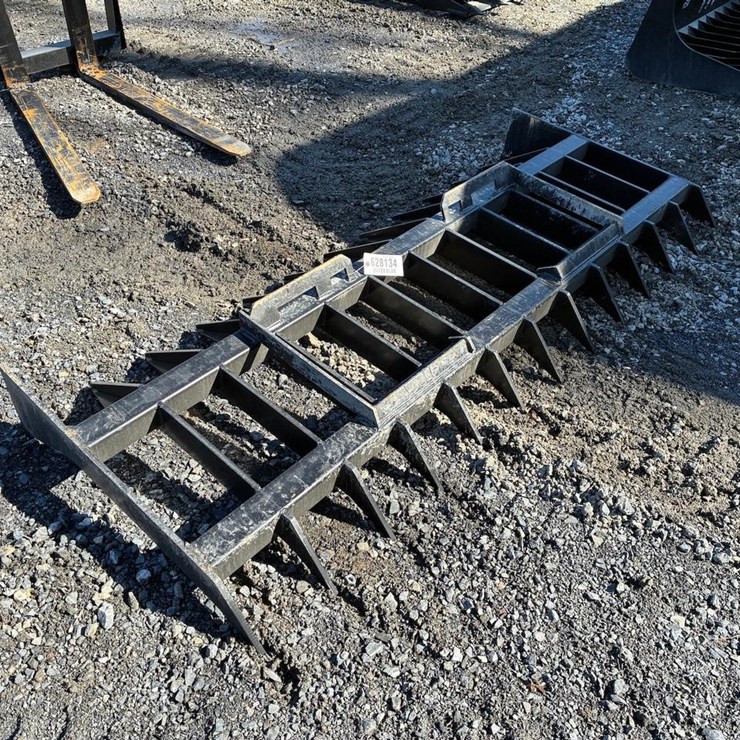 Wildcat 84" Skid Steer Root Rake