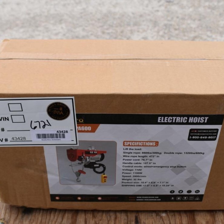 LANDHERO ELECTRIC HOIST 43428