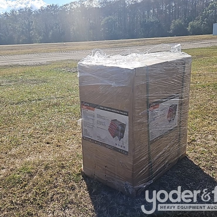 Unused 2025 Arteer Tools Trolley, 7 Drawers, 258 Pcs