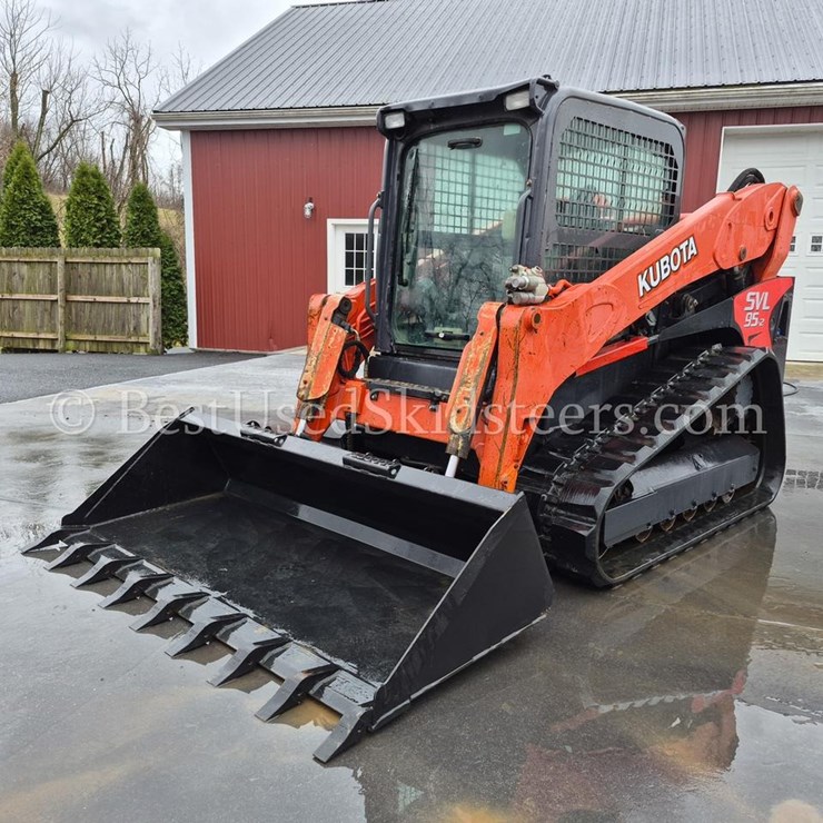 2019 Kubota SVL95-2 Skid Steer Loader