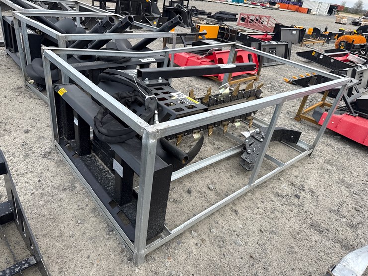 #2055-•-unused-5'-skid-steer-trencher-inv#-40831-image-1