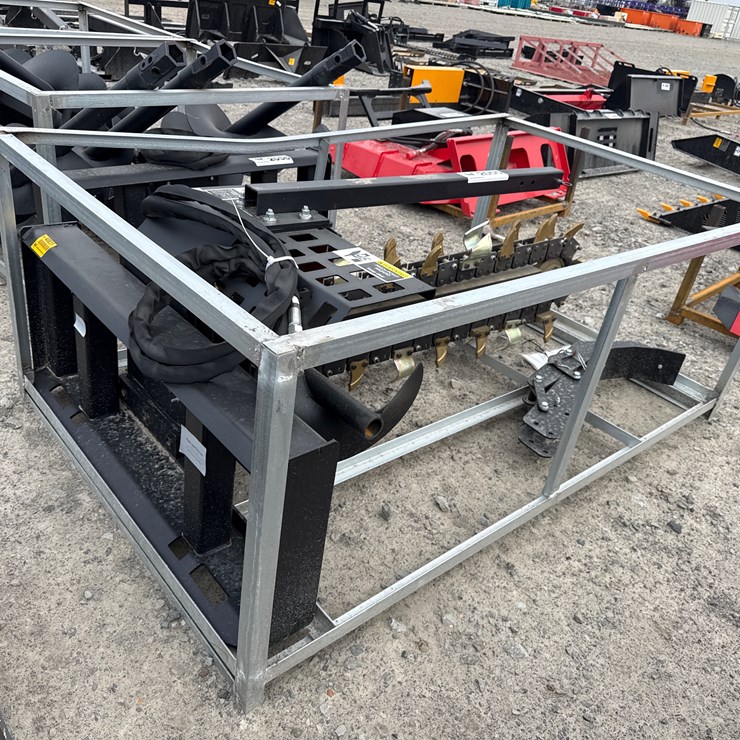 #2055 • Unused 5' Skid Steer Trencher INV# 40831