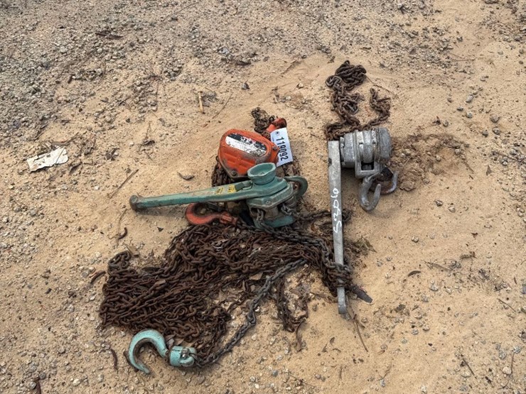 5306---(2)-chain-come-along-&-1-chain-hoist-image-2