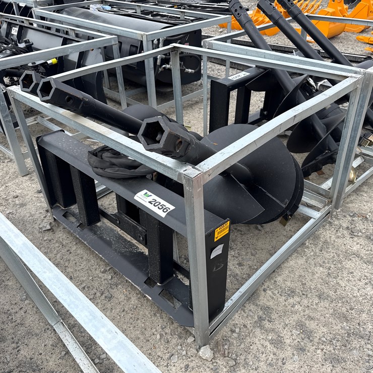 #2056 • Unused Skid Steer Auger w/(3) Bits INV# 40830