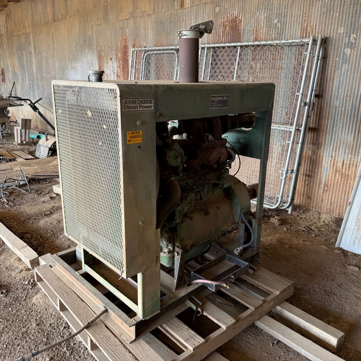 #40302 • INOP John Deere 4276T 4 cyl Power Unit