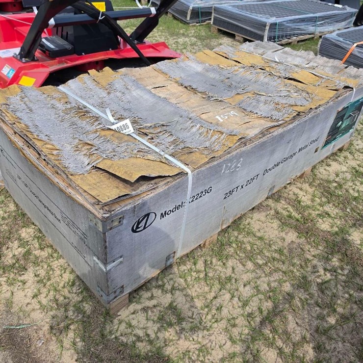 - DOUBLE GARAGE SHED