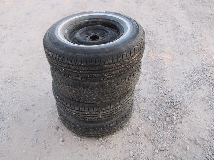 #3059-•-p215/75-r14-tires-on-5-lug-rims-(4-count)-image-2