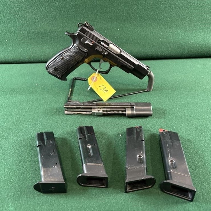 CZ 85 Combat 9mm Pistol & CZ 22LR Conversion