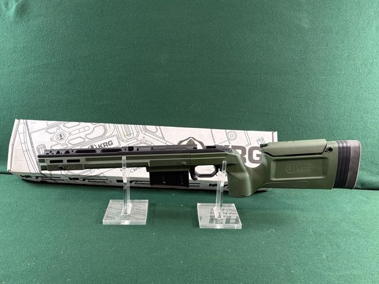krg-sako-green-bravo-rem-700la-stock-image-7
