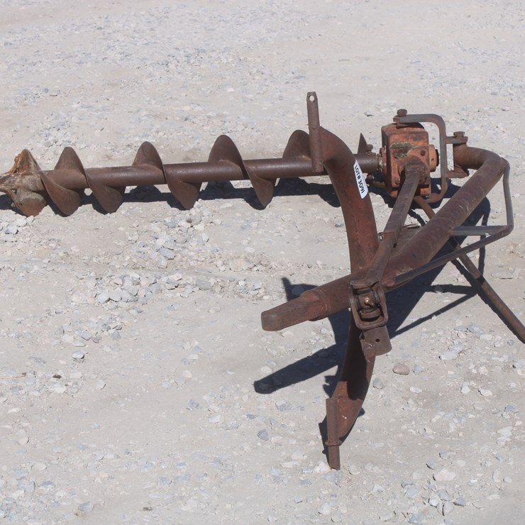 #3091 • 3 Point Post Hole Digger