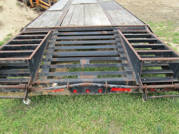 #37283-•-homemade-35'-t/a-steel-gooseneck-equipment-trailer-image-9