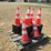#37301-•-lot-of-(50)-traffic-cones-image-2