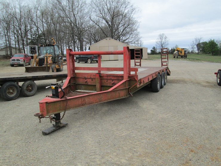 #37302-•-homemade-17'-tri/a-steel-equipment-trailer-image-1