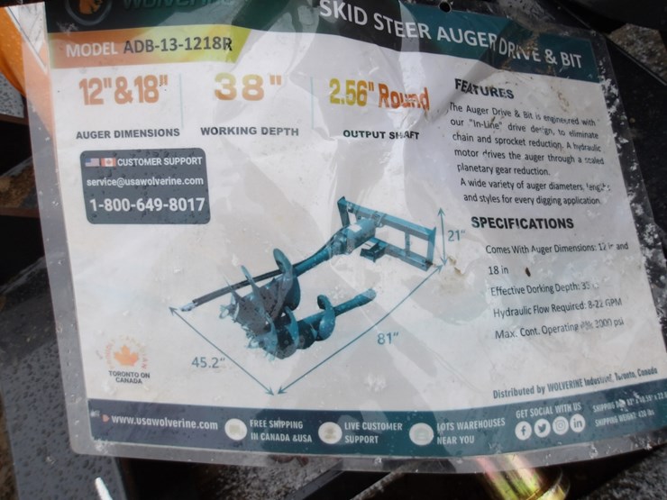 #7810-•-skid-steer-auger-drive-&-bit-image-3