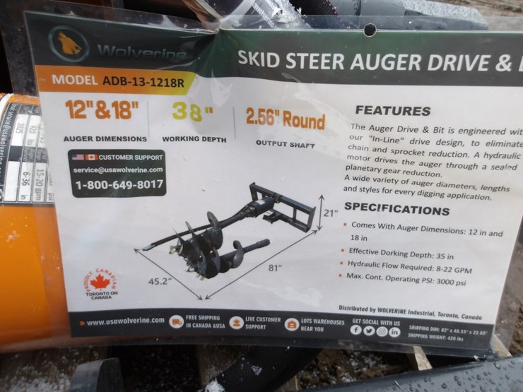 #7811-•-skid-steer-auger-drive-&-bit-image-4