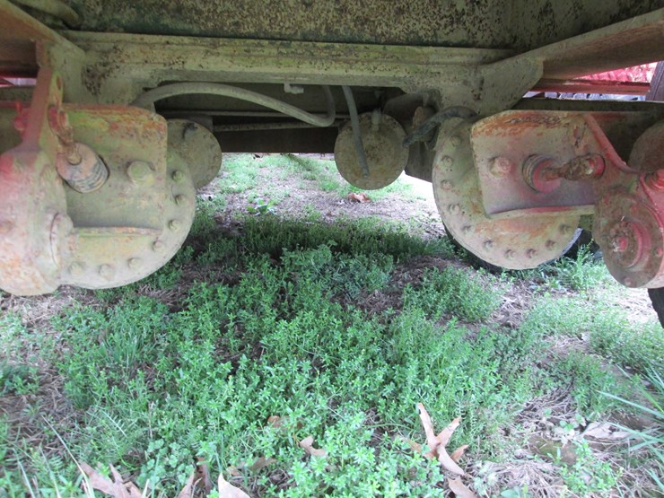 #37288-•-homemade-25'-t/a-steel-fixed-neck-lowboy-trailer-image-7