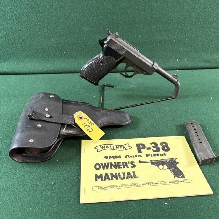 Walther P1 (P-38 Post War) 9mm Auto Pistol