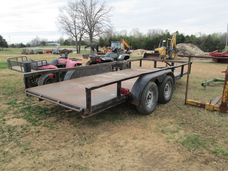 #38198-•-homemade-16'-t/a-steel-utility-trailer-image-3