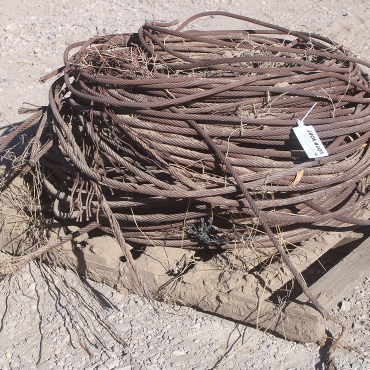 #3087 • Pallet Of Cable