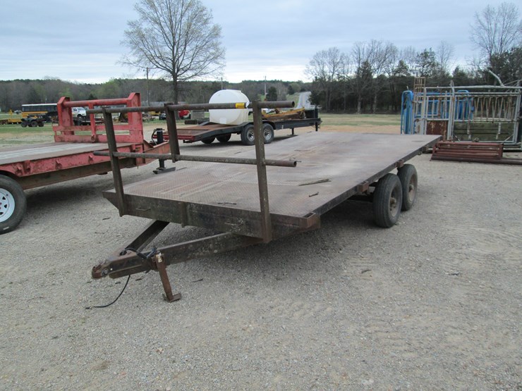 #37303-•-homemade-16'-t/a-steel-utility-trailer-image-1